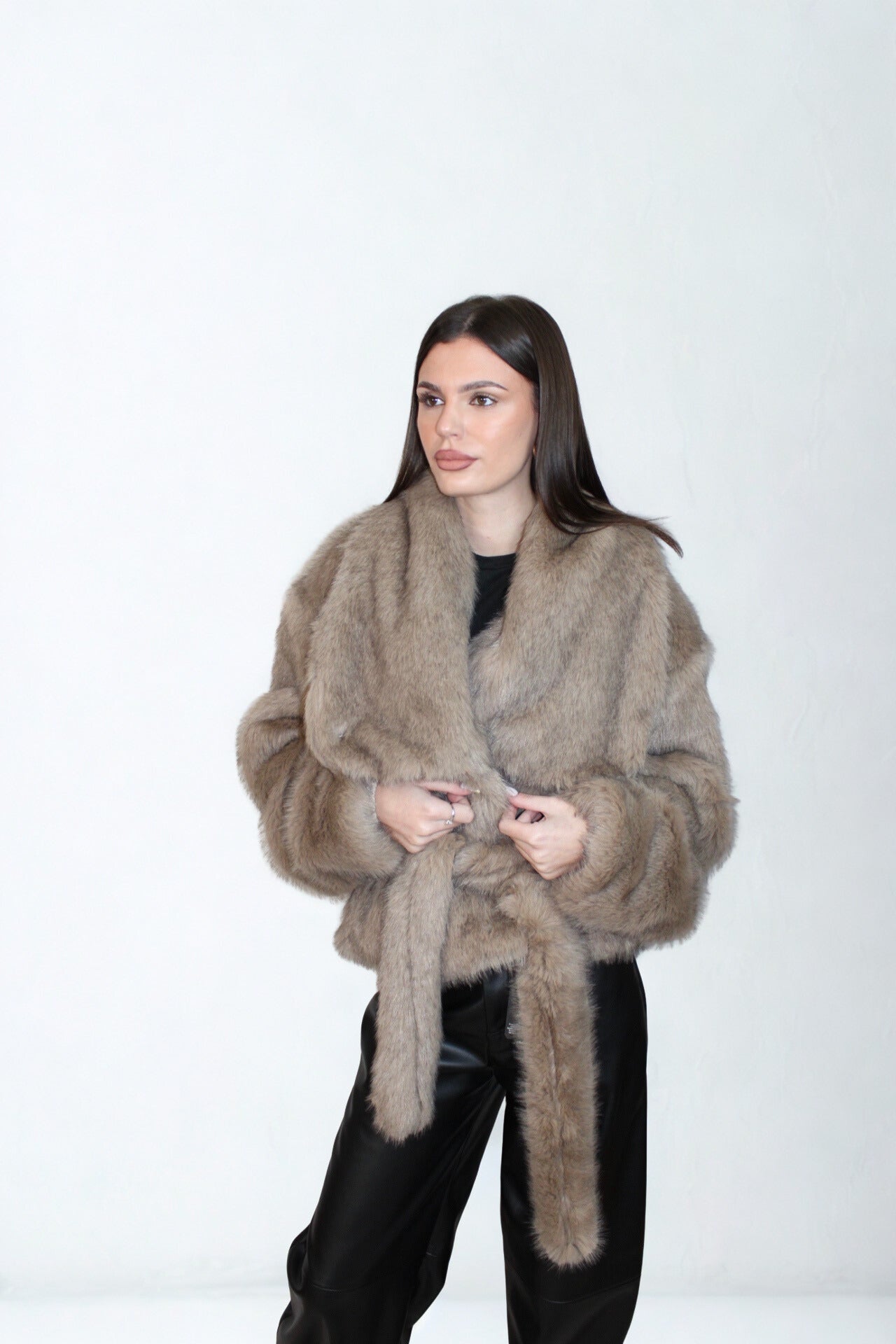 Kurtka/Futerko Fuzzy La Manuel - Beż