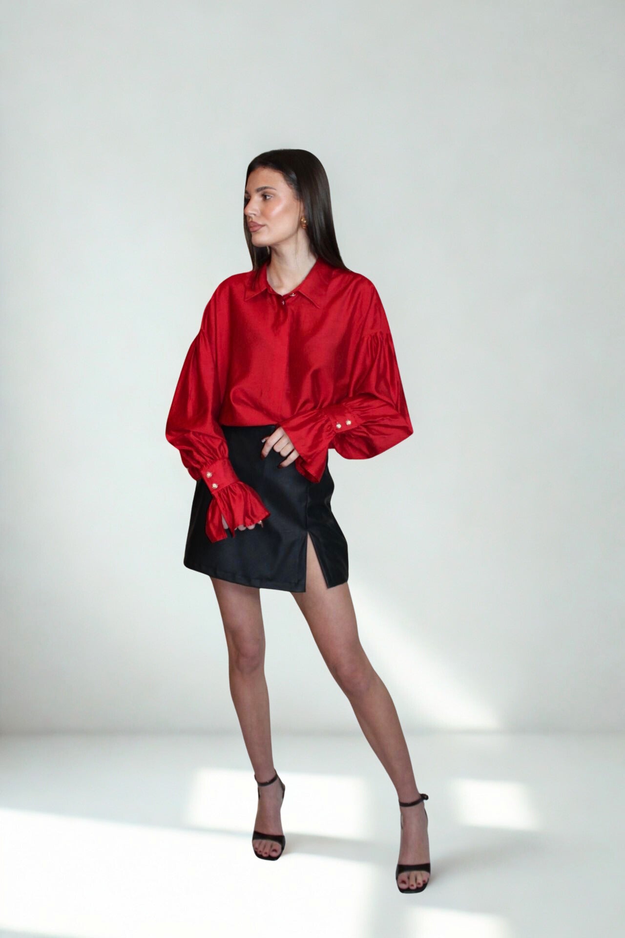 Koszula EMO - Czerwona