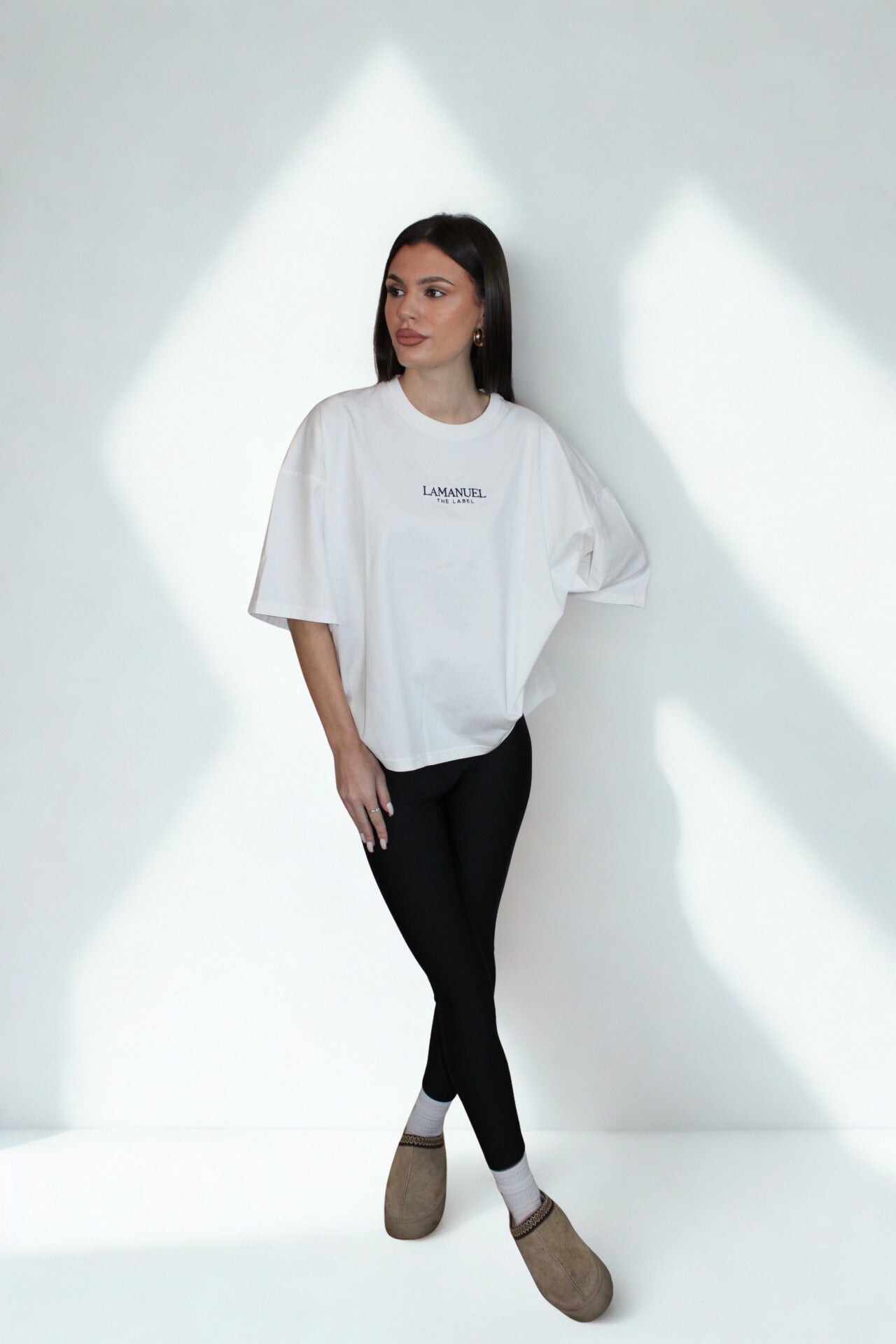 T-shirt La Manuel - Biały