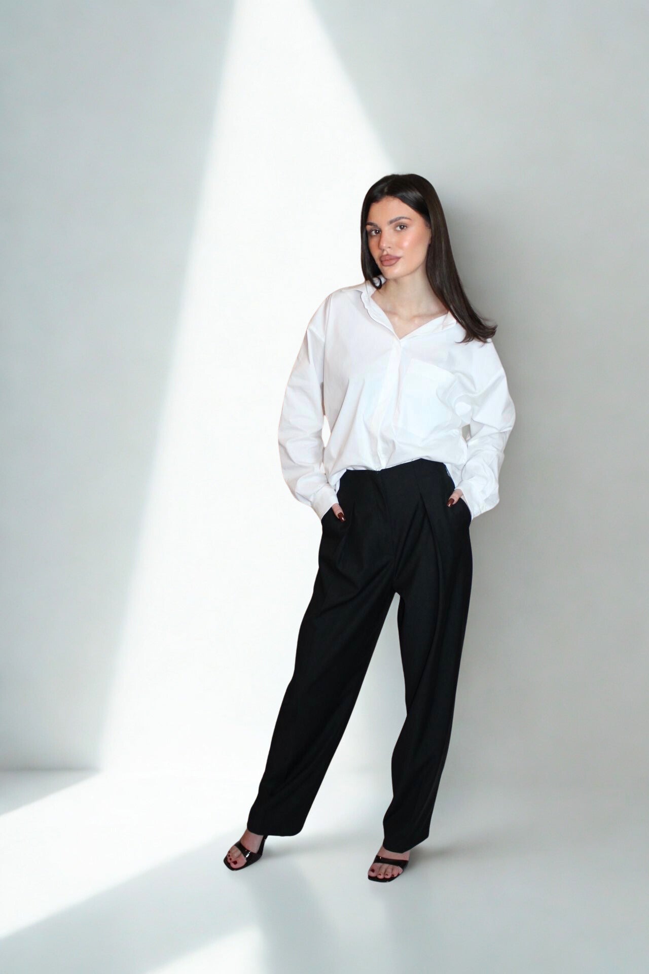 Koszula Oxford EMO - Biała