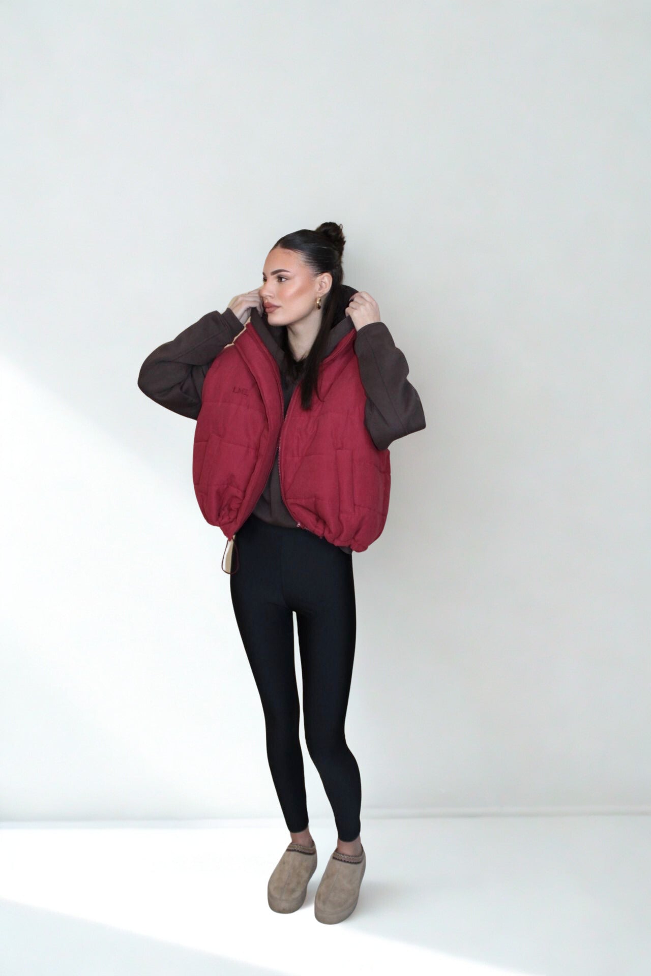 Bezrękawnik La Manuel - Bordo