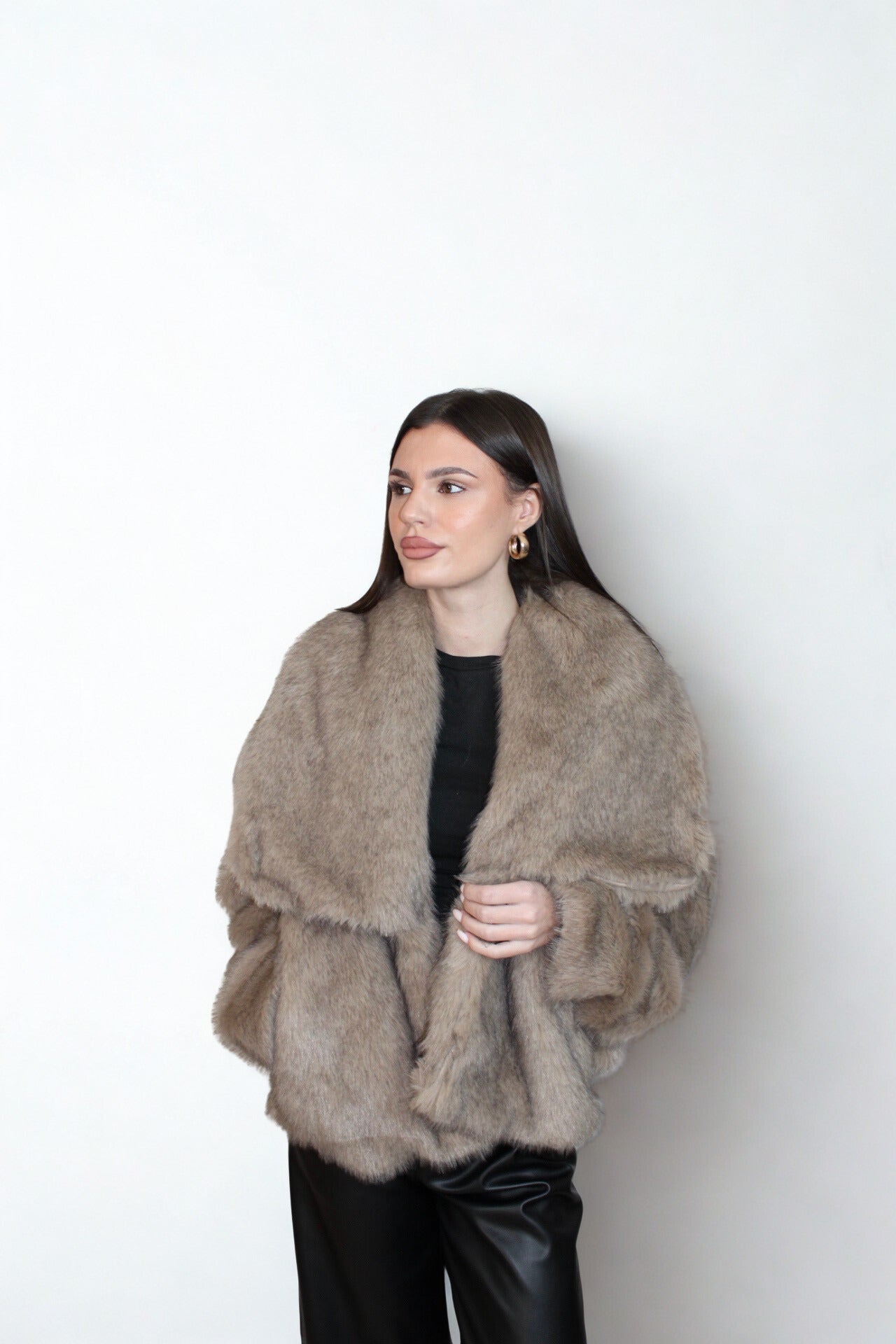 Kurtka/Futerko Fuzzy La Manuel - Beż