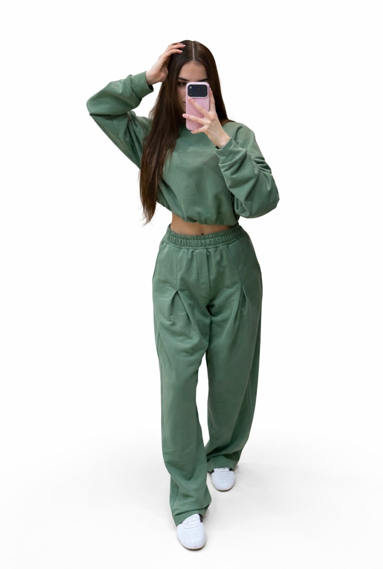 Dres z krótką bluzą EMO - Mięta